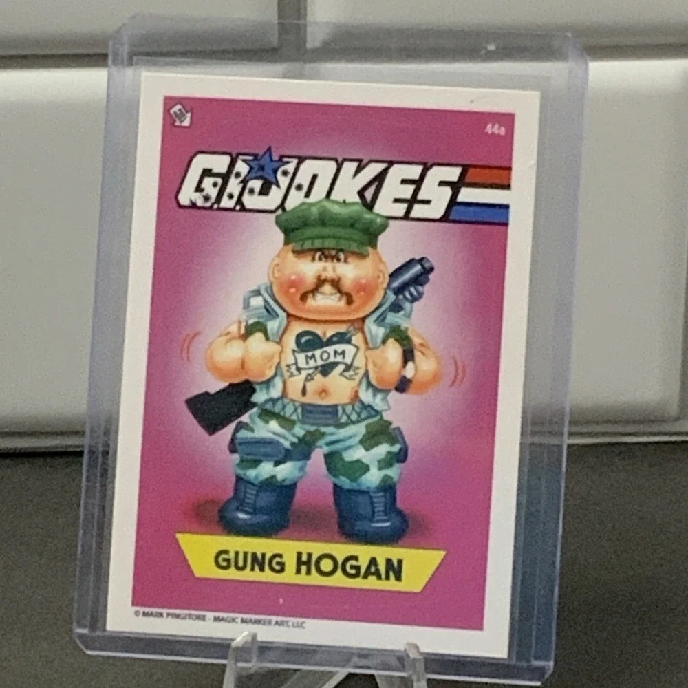 GPK Garbage Pail Kids GI Jokes 44a Going‎ Hogan